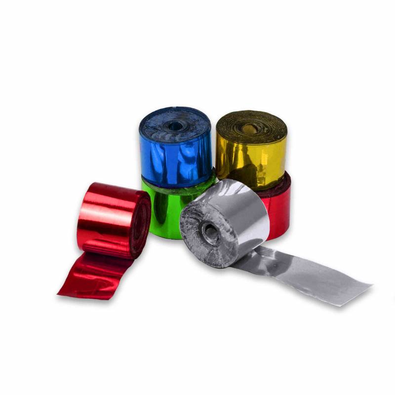 Metallic streamers 5m. (100 rolls) EUTOPICA
