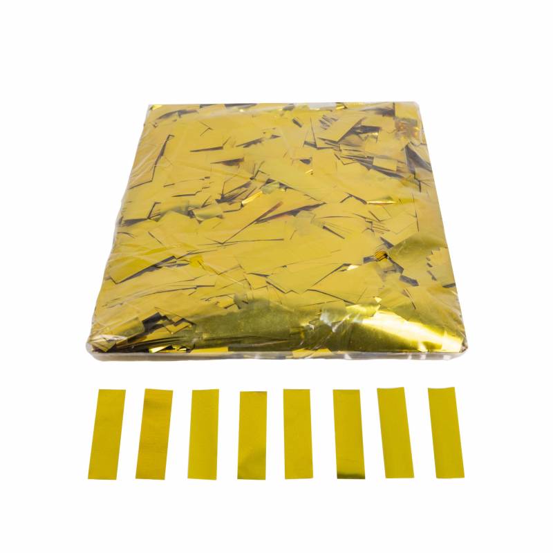 Metallic rectangular confetti (1 kg.)