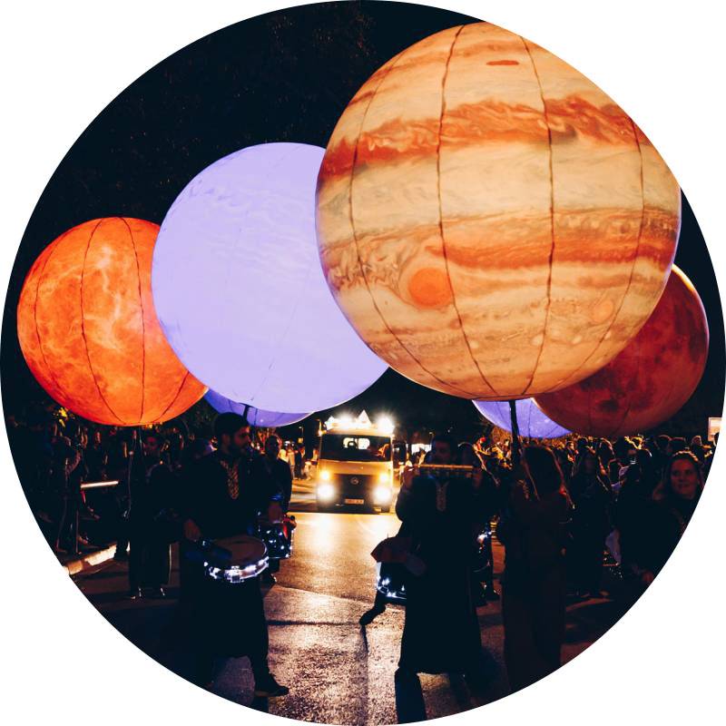 Inflatable planets - 1