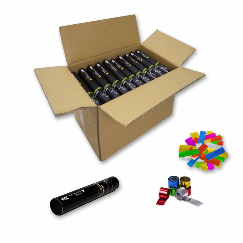 copy of 20 Handheld cannons 30 cm. (Confetti + streamers) - 1