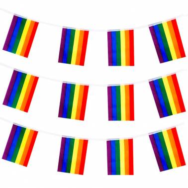 Polyester LGTBI flags (25 M.) - 1