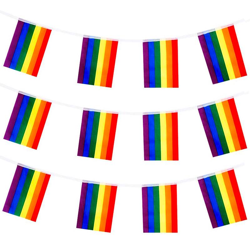 Bandeiras LGTB de poliéster (25 M.) - 1