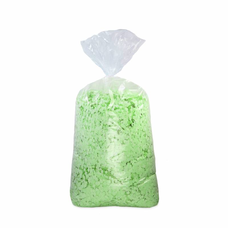 Confeti clásico verde (Saco 10 kg.)